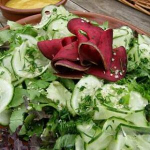Ensaladas vegetarianas y veganas